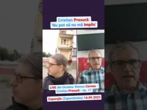 Cristian Presură: ‘Nu pot să nu mă implic’