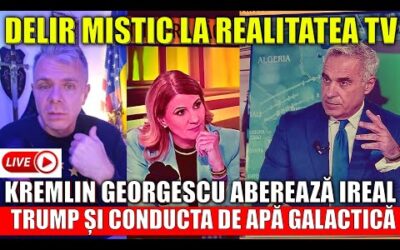 Realitatea TV: Călin Georgescu a luat-o iar razna. Benzină moca, delir mistic, ancheta Trump