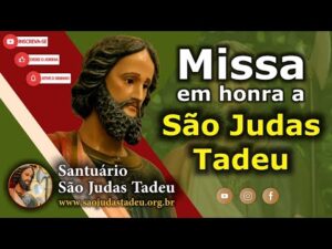 Missa em Honra à São Judas | Sábado 07h | Padre Flávio | 28/12/2024