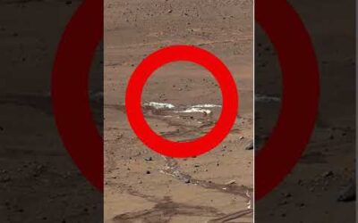 Rover tracks on Mars!