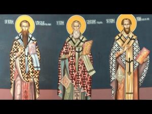 ⭕Sfânta Liturghie la pomenirea Sf. Trei Ier.: Vasile cel Mare, Grigorie Teologul și Ioan Gură de Aur
