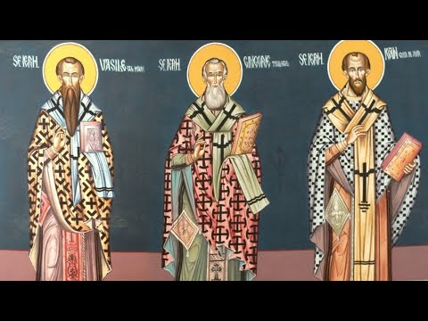 ⭕Sfânta Liturghie la pomenirea Sf. Trei Ier.: Vasile cel Mare, Grigorie Teologul și Ioan Gură de Aur