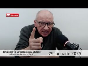 În direct cu Sergiu Mocanu din 29 ianuarie 2025