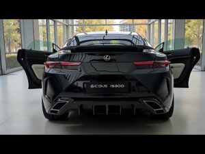 2025 Lexus IS F Sport Mode Black IV – A Stylish Special Edition!