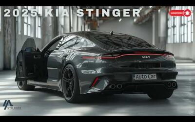 2025 Kia Stinger-hatchback that redefines style!