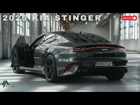 2025 Kia Stinger-hatchback that redefines style!