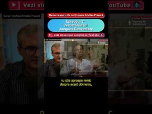 Memoria apei 💧 Ce nu îți spune Cristian Presură: Cercetările lui Jacques Benveniste