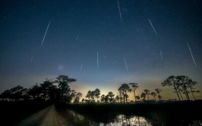 Eta Aquarids Peak Luni seară: Cum să vezi „Soting Stars” lăsat în urmă de Cometa lui Halley