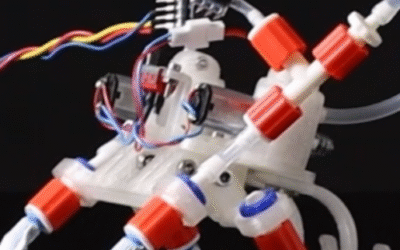 Oamenii de știință olandezi au construit un robot moale fără creier care se desfășoară în aer