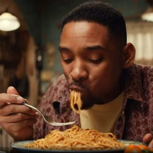 Google Will Smith Double este mai bun la mâncarea AI Spaghetti … dar este crocant?
