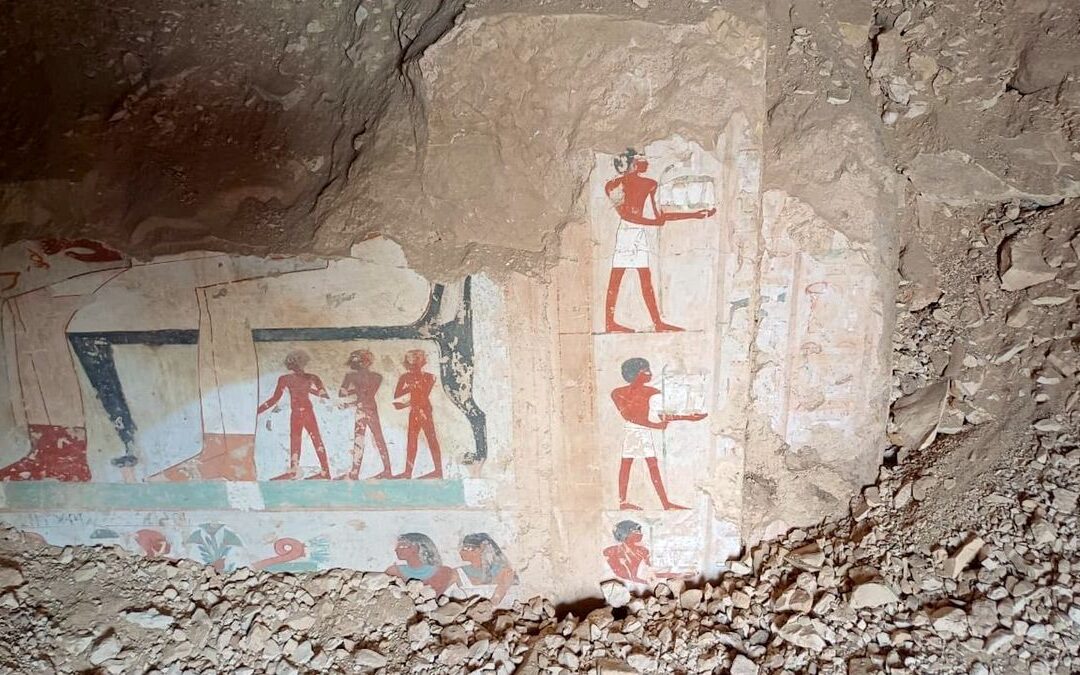 3 morminte egiptene antice care datează noului regat descoperit lângă Luxor