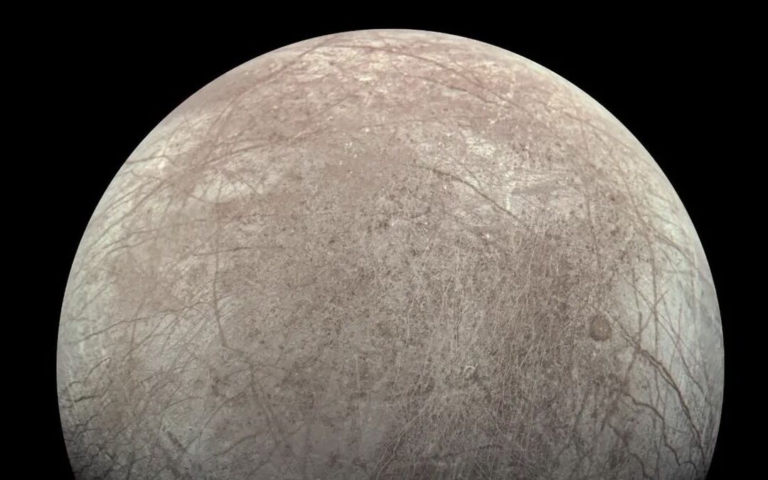 James Webb Telescop observă schimbări ciudate pe Luna Icy Europa a lui Jupiter