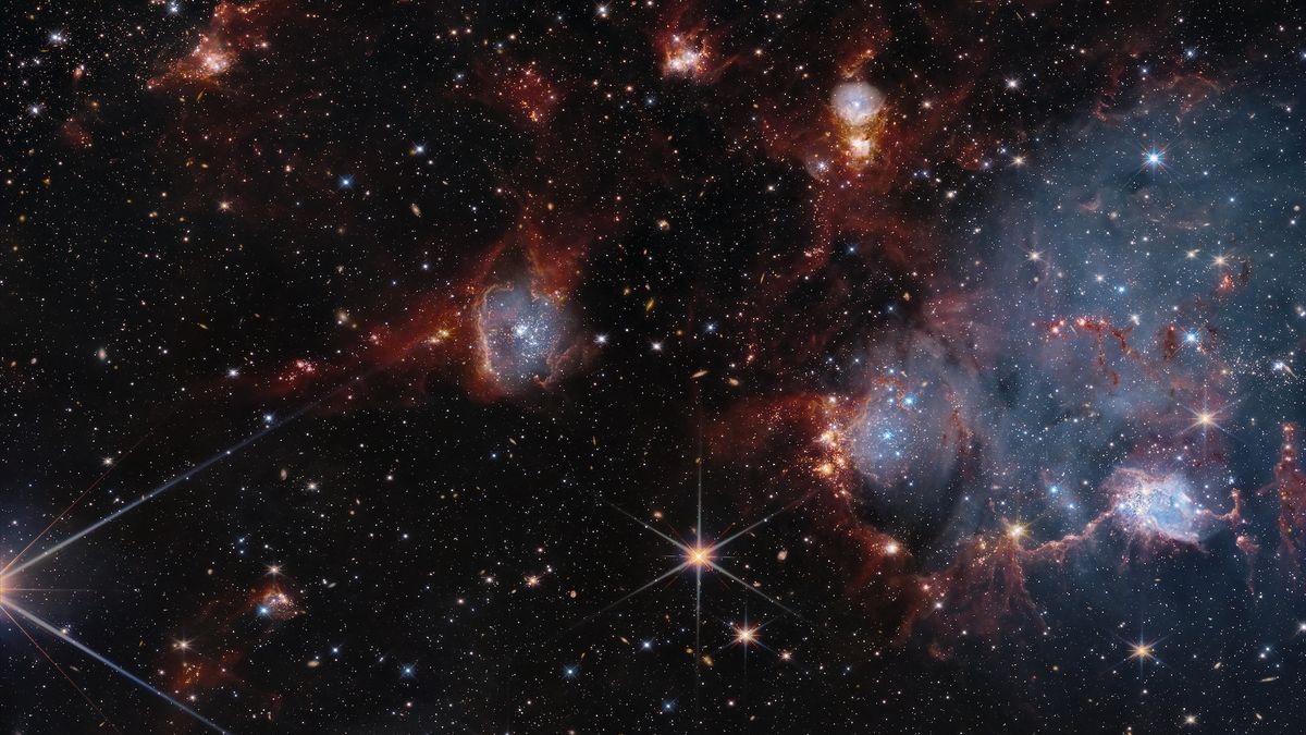 james-webb-si-telescoape-hubble-isi-unesc-fortele-pentru-a-explora-o-cresa-cosmica:-fotografie-spatiala-a-saptamanii