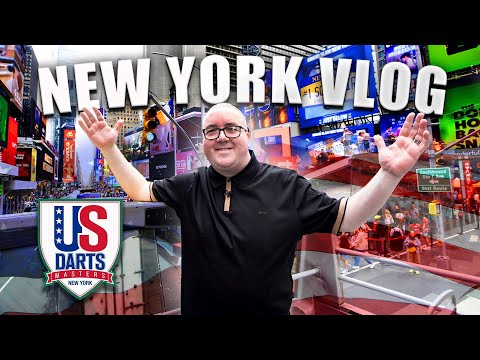 Am jucat în Madison Square Garden! | Vlog Masters Darts din SUA